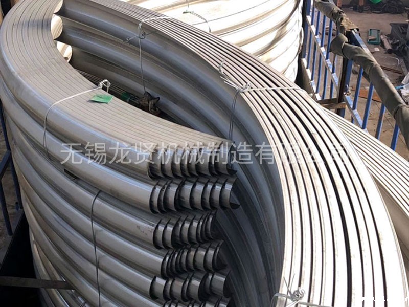 半圆管要根据材质选择加工的工艺！